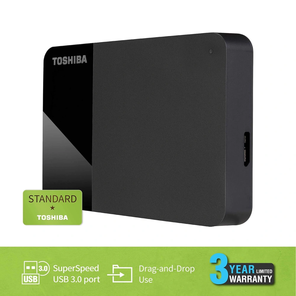 Toshiba External Hard Disk 4TB Canvio Ready (With USB 3.0) view 3